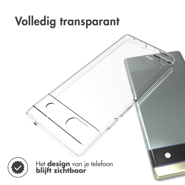 Accezz Clear Backcover Motorola Edge 30 Pro / Edge Plus (2022) - Transparant