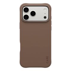 CARE by PanzerGlass Fashionable Case Samba met MagSafe Apple iPhone 17 Pro Max - Espresso Brown