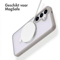 Accezz Ring Stand Backcover met MagSafe Samsung Galaxy S25 - Grijs
