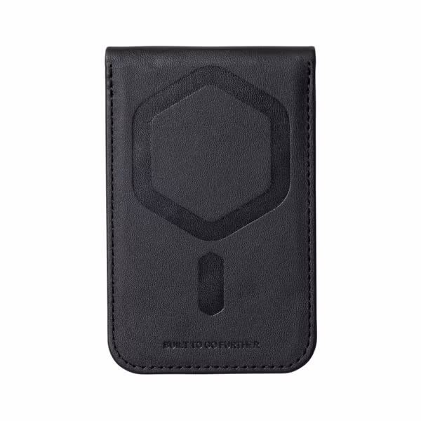 UAG Metropolis Vegan Leather Wallet MagSafe - Kaarthouder - Zwart