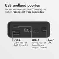 imoshion Zomerpakket | Wireless Tag voor Apple (2-pack) + Universele Waterproof Pouch (2-pack) - Wit/Blauw + Ultra Series Powerbank 20.000 mAh - Petrol Green