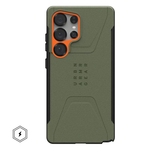 UAG Civilian Backcover MagSafe Samsung Galaxy S25 Ultra - Drab Orange