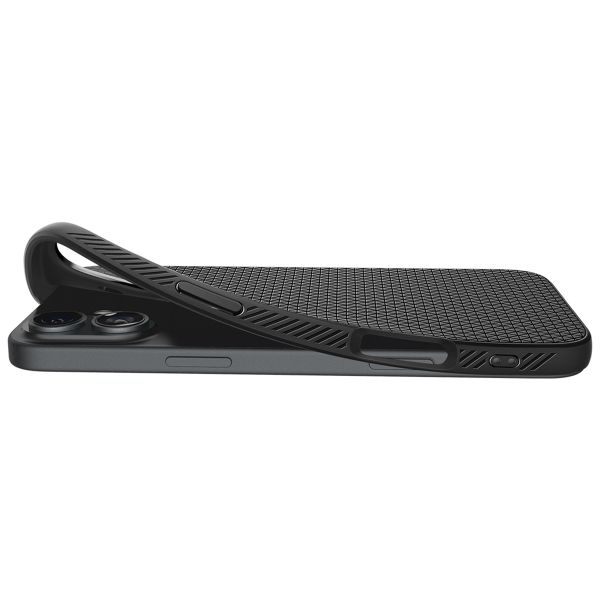 Spigen Liquid Air™ Backcover iPhone 16 Plus - Matte Black