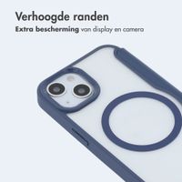 imoshion Transparante Bookcase met MagSafe Apple iPhone 14 / 13 - Blauw