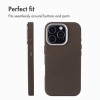 Accezz Mesh Back Cover with MagSafe Apple iPhone 16 Pro - Brown