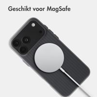Accezz Lite Backcover met MagSafe | Fluted | Apple iPhone 18 Pro Max / 17 Pro Max - Grijs