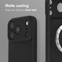 imoshion Colour Back Cover with MagSafe Apple iPhone 18 Pro / 17 Pro - Black