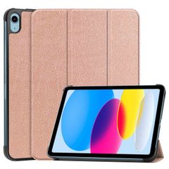 imoshion Trifold Bookcase Apple iPad 11 (2025) 11 inch A16 / iPad 10 (2022) 10.9 inch - Rosé Goud