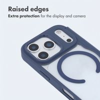 imoshion Transparent Bookcase with MagSafe Apple iPhone 17 Pro Max - Blue