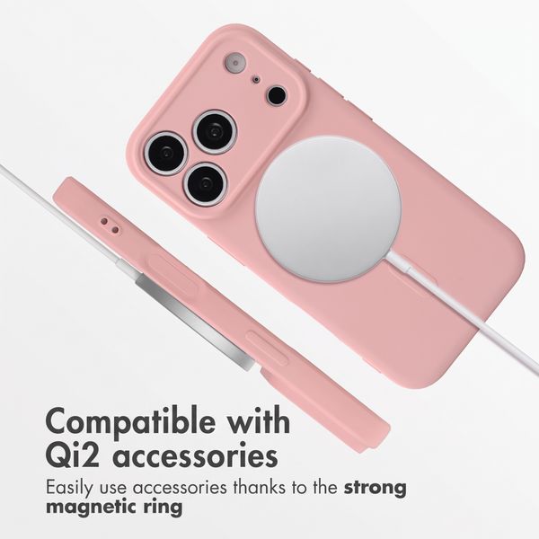 imoshion Colour Case with MagSafe Apple iPhone 18 Pro / 17 Pro - Light Pink