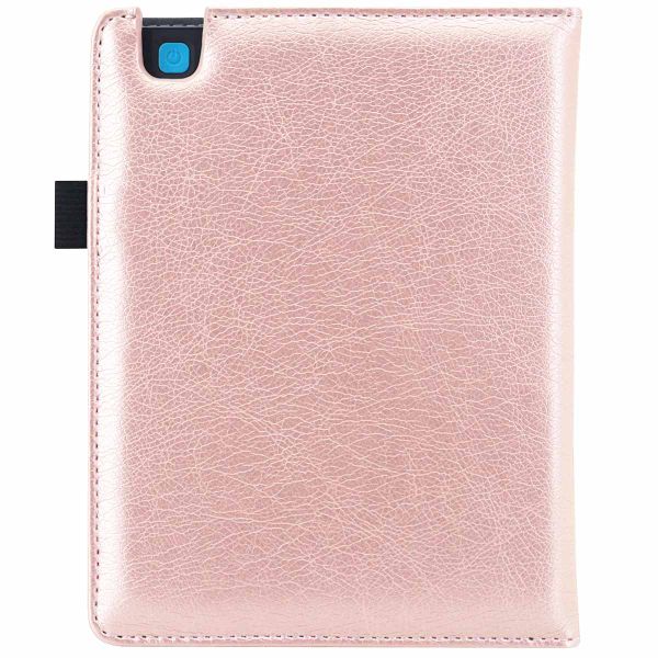 imoshion Luxe Effen Bookcase Kobo Aura H2O Edition 2 - Roze