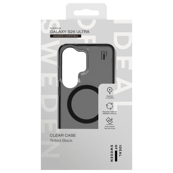 iDeal of Sweden Clear Case MagSafe Samsung Galaxy S26 Ultra - Tinted Black