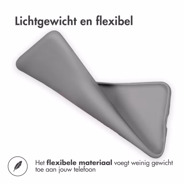 imoshion Color Backcover Apple iPhone 12 (Pro) - Grijs