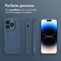 imoshion Color Backcover met MagSafe Apple iPhone 14 Pro - Donkerblauw