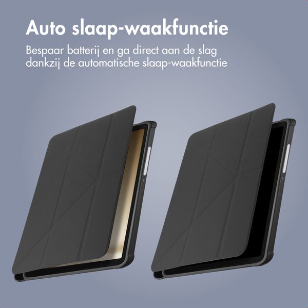 imoshion Origami Bookcase Samsung Galaxy Tab A11 - Zwart