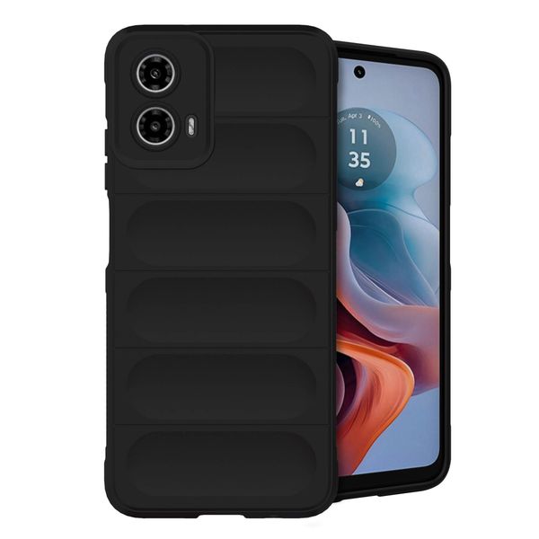 imoshion EasyGrip Backcover Motorola Moto G34 - Zwart