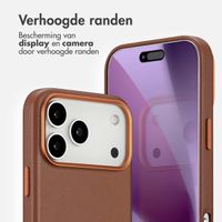 Accezz MagSafe Leather Backcover Apple iPhone 17 Pro Max - Sienna Brown