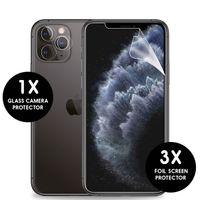 imoshion Screen Protector Film 3 Pack + Camera Protector Glass Apple iPhone 11 Pro