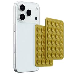 Selencia 2-Pack Telefoonhouder Zuignap - Olive Dust