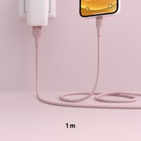 Belkin Boost↑Charge™ USB-A naar Lightning kabel siliconen - 1 Meter - Roze