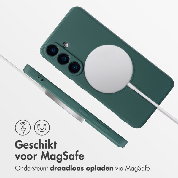 imoshion Color Backcover met MagSafe Samsung Galaxy S25 - Donkergroen