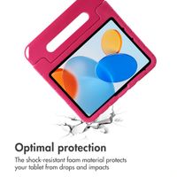 imoshion Kidsproof Tablet Case with Detachable Dolls Apple iPad 11 (2025) 11 inch A16 / iPad 10 (2022) 10.9 inch - Pink