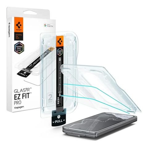 Spigen GLAStR EZ Fit Screenprotector 2 Pack + Applicator Google Pixel 11 Pro Fold