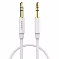 imoshion AUX kabel - 3,5 mm / Jack audio kabel - Male to male - 1 meter - Wit