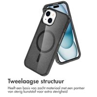 imoshion Sparkle Backcover met MagSafe Apple iPhone 15 - Glitter Zwart