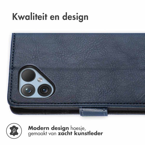 imoshion Luxe Bookcase Fairphone 5 - Donkerblauw