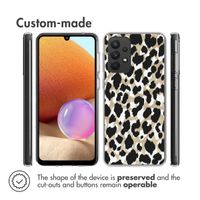 imoshion Design hoesje Samsung Galaxy A33 - Luipaard / Zwart