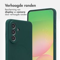 imoshion Color Backcover met MagSafe Samsung Galaxy A57 (5G) - Donkergroen