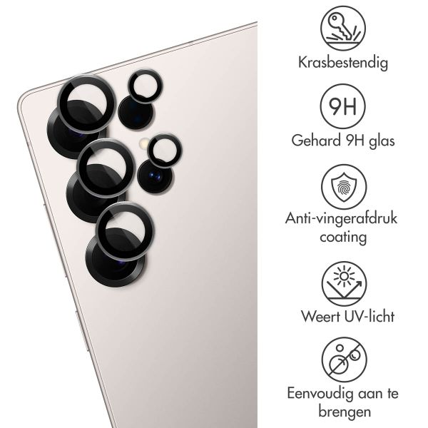 imoshion 2 Pack Camera lens protector Samsung Galaxy S25 Ultra - Titanium Gray