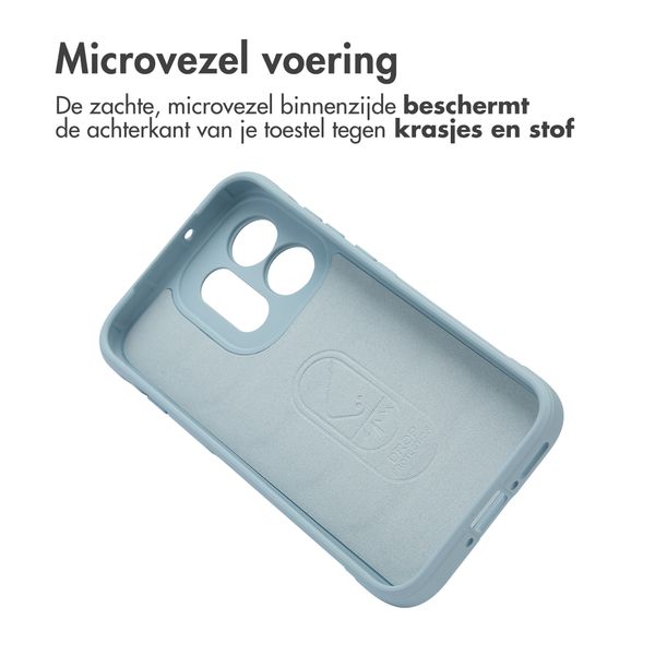 imoshion EasyGrip Backcover Oppo Reno 16 / 16 Pro - Lichtblauw