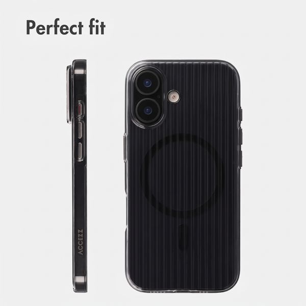 Accezz Lite Case with MagSafe | Fluted | Apple iPhone 17 - Black
