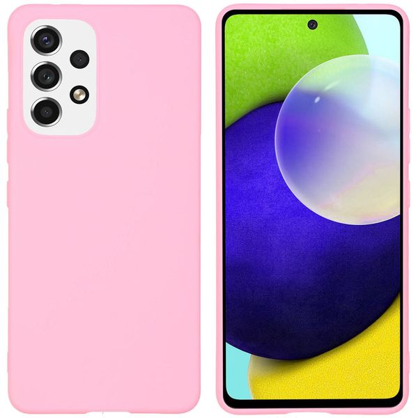 imoshion Color Backcover Samsung Galaxy A53 - Roze