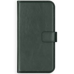 Selencia Echt Leren Bookcase iPhone 11 Pro Max - Groen
