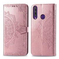 imoshion Mandala Bookcase Huawei Y6p - Rosé Goud