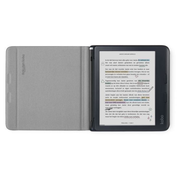 Kobo NoteBook SleepCover Kobo Libra Colour - Zwart