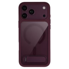 Accezz Hold Backcover met MagSafe Apple iPhone 18 Pro Max / 17 Pro Max - Dark Cherry