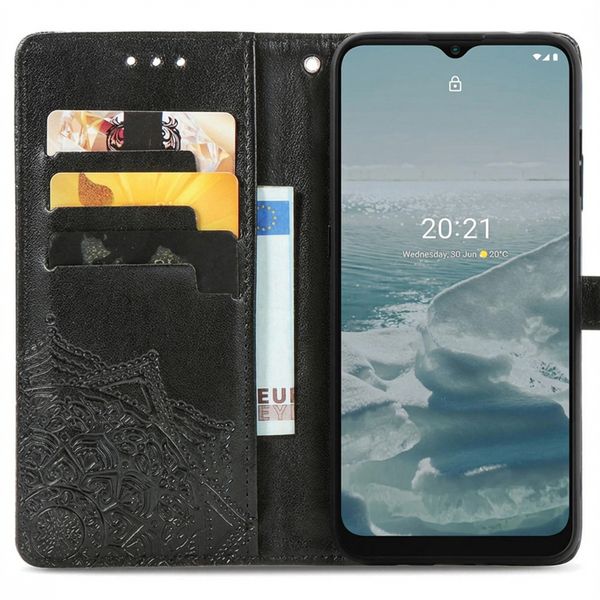 imoshion Mandala Bookcase Nokia G10 / G20 - Zwart