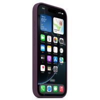 Apple Silicone Backcover MagSafe Apple iPhone 16 Pro - Plum