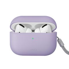 Uniq Lino Hybrid Liquid Silicone Case Apple AirPods Pro 2 - Lilac Lavender