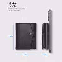 Spigen Valentinus Pro MagFit kaarthouder - Zwart