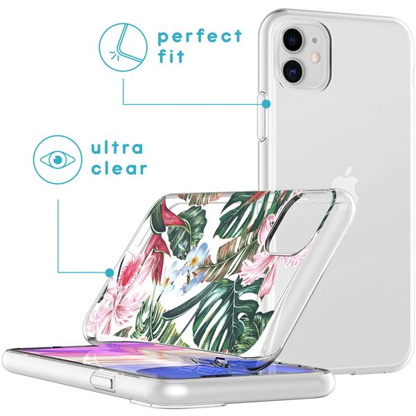 imoshion Design hoesje iPhone 11 - Tropical Jungle