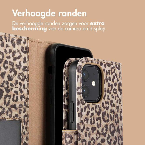 imoshion Design Bookcase iPhone 12 (Pro) - Leopard Mood