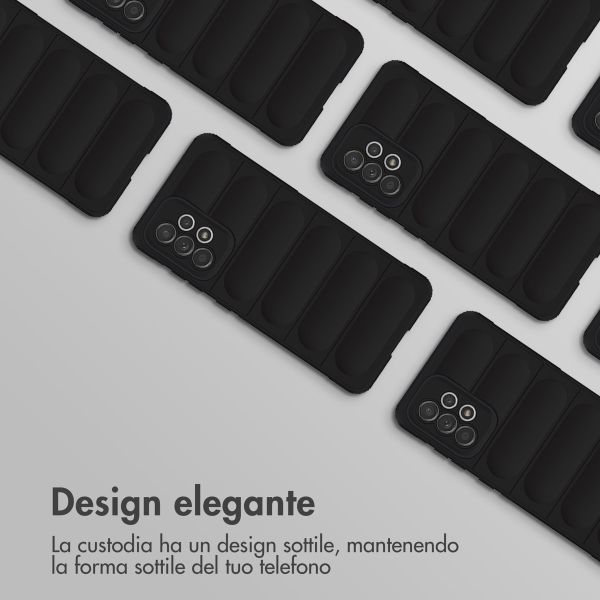 imoshion EasyGrip Backcover Samsung Galaxy A52(s) (5G/4G) - Zwart