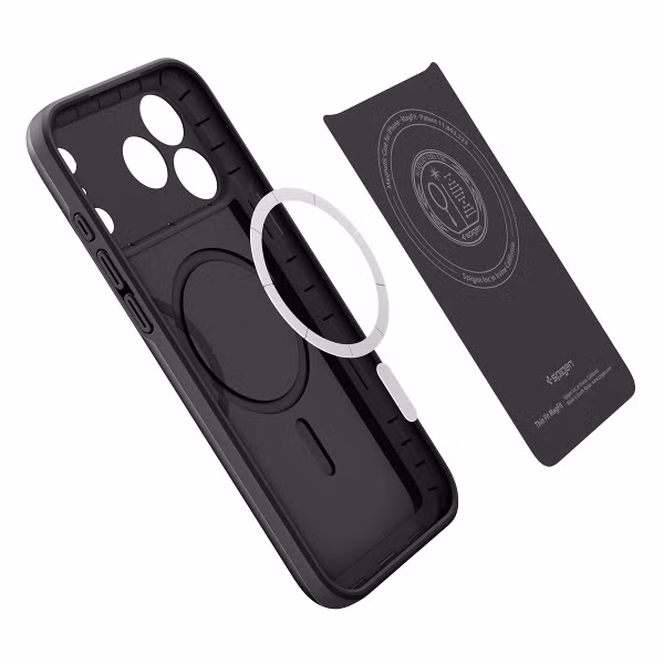 Spigen Thin Fit Backcover MagSafe Apple iPhone 18 Pro / 17 Pro - Black