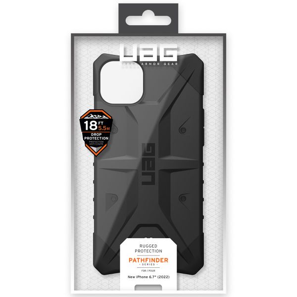 UAG Pathfinder Back Cover Apple iPhone 14 Plus - Black