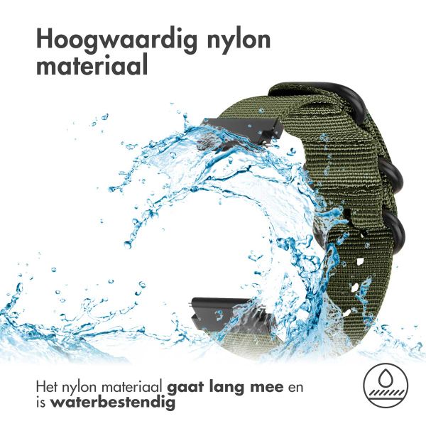 imoshion Nylon bandje - Universeel 20 mm aansluiting - Groen